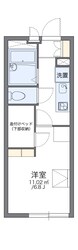 レオパレスシャルムIIの物件間取画像